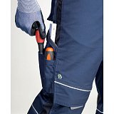 další vyobrazení Montérkové kalhoty s laclem Ardon URBAN+, tmavě modré