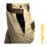 další vyobrazení Montérkové laclové kalhoty CHAMEO RANGO, béžová/hnědá	