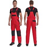 další vyobrazení Montérkové laclové kalhoty MAX NEO, červená/černá