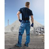 další vyobrazení Montérkové laclové kalhoty R8ED+,modro/modré (prodloužené)