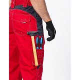 další vyobrazení Montérkové pracovní pasové kalhoty Ardon VISION, červené (prodloužené)