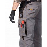 další vyobrazení Montérkové pracovní pasové kalhoty Ardon VISION, šedé