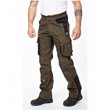 další vyobrazení Montérkové pracovní pasové kalhoty Ardon VISION, zelené