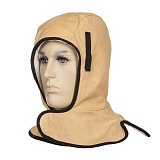 další vyobrazení Nehořlavá svářecí kapuce se zateplením z vlny WELDAS, béžová