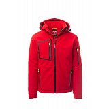 další vyobrazení Nylonová prodloužená bunda Payper STREAM PAD, červená