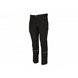 další vyobrazení Outdoorové strečové kalhoty Bennon FOBOS TROUSERS BLACK, černé