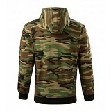 další vyobrazení Pánská maskovaná mikina Malfini CAMO ZIPPER C19, zeleno-hnědá