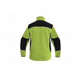 další vyobrazení Pánská úpletová bunda CXS GARLAND, zelená