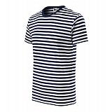 další vyobrazení Pánské pruhované triko Malfini SAILOR 803, modro-bílá
