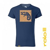 další vyobrazení Pánské triko CHAMEO ROLO III, nám.modrá