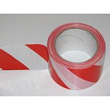 další vyobrazení Páska G červenobílá lepící, protisměrná 60mm