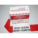 další vyobrazení Páska VSTUP ZAKÁZÁN 500m červenobílá