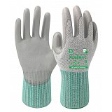 další vyobrazení Povrstvené ESD protiřezné rukavice Xcellent D, dlaň