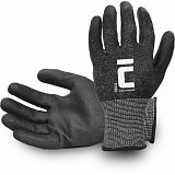 další vyobrazení Povrstvené pracovní rukavice GRAJA, černé