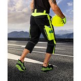 další vyobrazení Pracovní 3/4 kalhoty Ardon NEON, černo-žluté