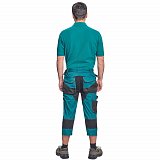 další vyobrazení Pracovní 3/4 kalhoty CRV DAYBORO, petrolejová