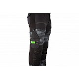 další vyobrazení Pracovní kalhoty PREDATOR TROUSERS, černá/šedá