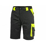 další vyobrazení Pracovní kraťasy Sirius BRIGHTON, černo-žluté