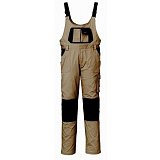 další vyobrazení Pracovní montérkové kalhoty s laclem Issa STRETCH, různé barvy