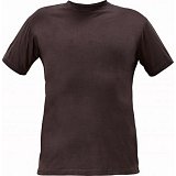 další vyobrazení Pracovní triko TEESTA 160, tmavě hnědá