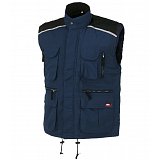 další vyobrazení Pracovní zateplená vesta Issa VICENZA, modrá