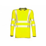 další vyobrazení Reflexní triko s dlouhým rukávem Ardon SIGNAL, žlutá