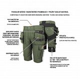 další vyobrazení Řemeslnické kraťasy ProMacher EREBOS SHORTS, zelené