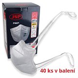 další vyobrazení Respirátor FFP2 JSP F621 bez ventilku, 40ks
