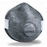 další vyobrazení Respirátor Uvex Silv-Air 7210 FFP2, stříbrně šedý