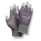 další vyobrazení Rukavice Lebon POLYPICOT s povrstvenými špičkami prstů a terčíky