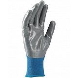 další vyobrazení Rukavice máčené v nitrilu NITRAX, modré