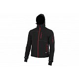 další vyobrazení Softshellová bunda Bennon RUFUS, černá/červená