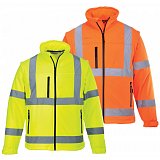 další vyobrazení Softshellová reflexní bunda s odepínacími rukávy Portwest S428, různé barvy