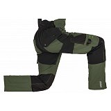 další vyobrazení Strečové pracovní kalhoty s laclem EREBOS BIBPANTS, černé