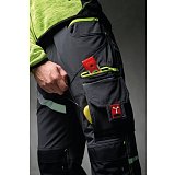 další vyobrazení Stretchové kalhoty Payper NEXT 4W, zeleno-oranžová