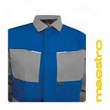 další vyobrazení Svářečská blůza CHAMEO MAESTRO WR5-v.AV18, royal/tm.šedá	