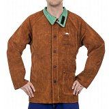další vyobrazení Svářečská blůza WELDAS Lava Brown s nehořlavými textilními zády, vel.3XL