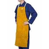 další vyobrazení Svářečská zástěra WELDAS Golden Brown, 107x60cm