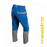 další vyobrazení Svářečské laclové kalhoty CHAMEO MAESTRO WR5-(FR5OLD), royal/black	