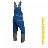 další vyobrazení Svářečské laclové kalhoty CHAMEO MAESTRO WR5, royal/tm.šedá