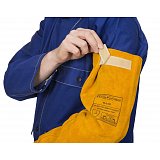 další vyobrazení Svářečský kožený rukávník WELDAS Golden Brown, 52cm