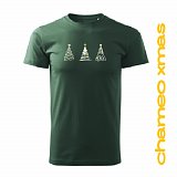 další vyobrazení Unisex triko CHAMEO XMAS, tm.břidlice + box