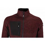 další vyobrazení Volnočasová úpletová mikina Bennon OLYMPOS SWEATSHIRT, červená