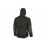 další vyobrazení Volnočasová zateplená mikina Bennon NORTOS SWEATSHIRT, šedá/černá