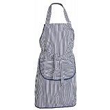 další vyobrazení Zástěra s kapsičkou VENUS, bílá/modrá