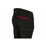 další vyobrazení Zateplené softshellové kalhoty Bennon SOLON, černé