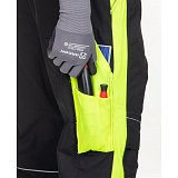 další vyobrazení Zimní montérkové kalhoty s laclem Ardon NEON WINTER, černo-žluté