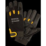 další vyobrazení Zimní pracovní ochranné rukavice KALYTOS WTR GLOVES, černo-žluté