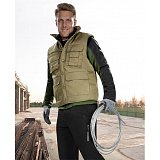 další vyobrazení Zimní pracovní vesta TRITON/TONY, zelená