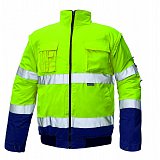 další vyobrazení Zimní reflexní pilotka CLOVELLY 2 v 1, žlutá/navy